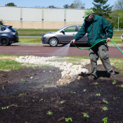 Circle Revitalizing Project, May 1, 2021. Photo by Michael Biddinger.