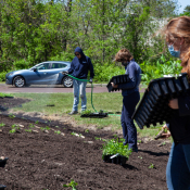 Circle Revitalizing Project, May 1, 2021. Photo by Michael Biddinger.