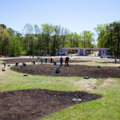 Circle Revitalizing Project, May 1, 2021. Photo by Michael Biddinger.