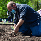 Circle Revitalizing Project, May 1, 2021. Photo by Michael Biddinger.