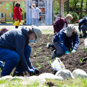 Circle Revitalizing Project, May 1, 2021. Photo by Michael Biddinger.