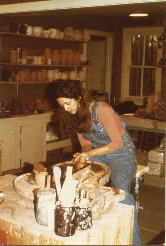 1979 Susan Gogan, WheatonArts Chief Executive Officer, started her career at WheatonArts in the Pottery Studio.
