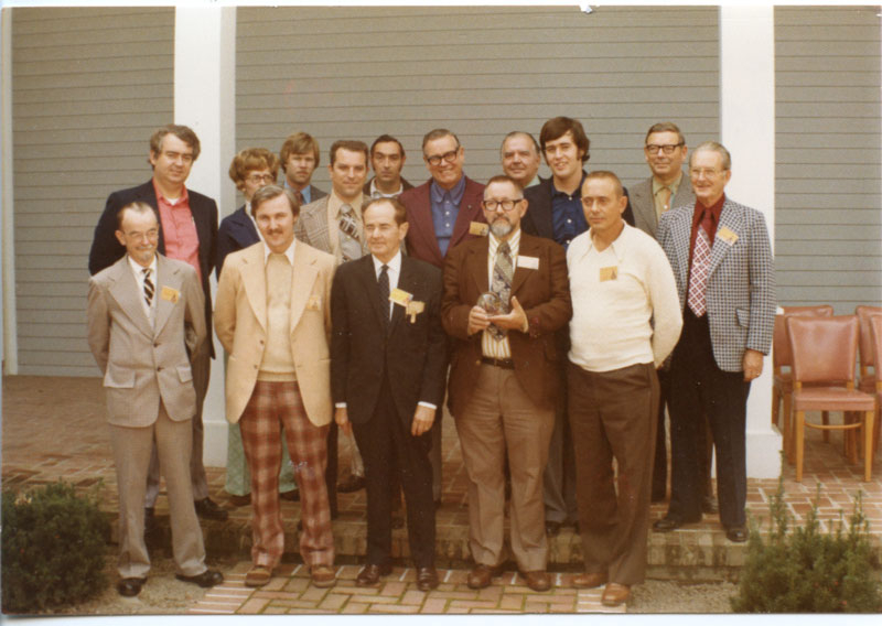 1975 Group of Artists at the first Paperweight Weekend