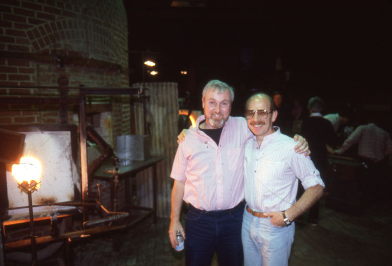 1985 GlassWeekend with Paul Stankard and Sy Kamens