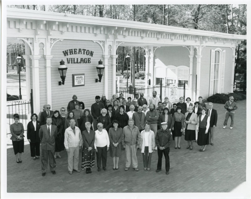 1992 (possibly) Staff Photo for Annual Report