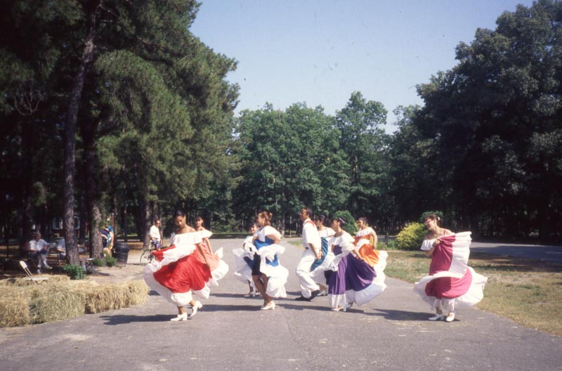 1995 Dancer's at Down Jersey Folklife Center's (DJFC) opening celebration