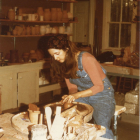 1979 Susan Gogan, WheatonArts Chief Executive Officer, started her career at WheatonArts in the Pottery Studio.