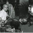 1997 Hitoshi Kakizaki and Kait Rhoads working togther during their CGCA Fellowship