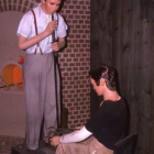 1970s Museum of American Glass vignette with mannequins