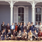 1978 Paperweight Artists in Museum Courtyard during Paperweight Weekend