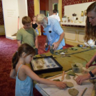 2016 Digging Deeper educational activity series during the "From the Ground Up" Exhibit in the Museum of American Glass