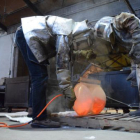 2017 -  "Emanation 2017" Artist Matt Szosz working in the Glass Studio