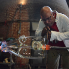 2017 -  "Emanation 2017" Artist Therman Statom working in the Glass Studio