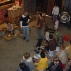 2007 Hank Adams and Students in Glass Studio