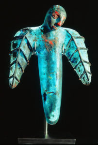 Blue Sculpture by Isabel De Obaldia