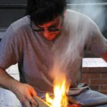 Josh DeWall flameworking