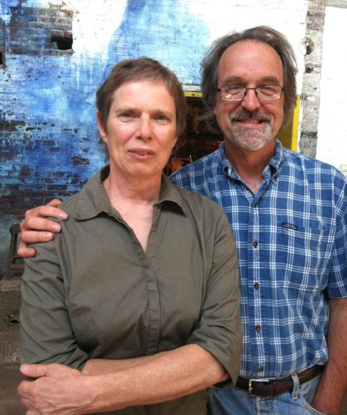 Headshot of John Phillips and Carolyn Healy