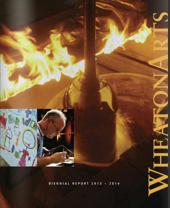 WheatonArts 2013-2014 Biennial Report cover