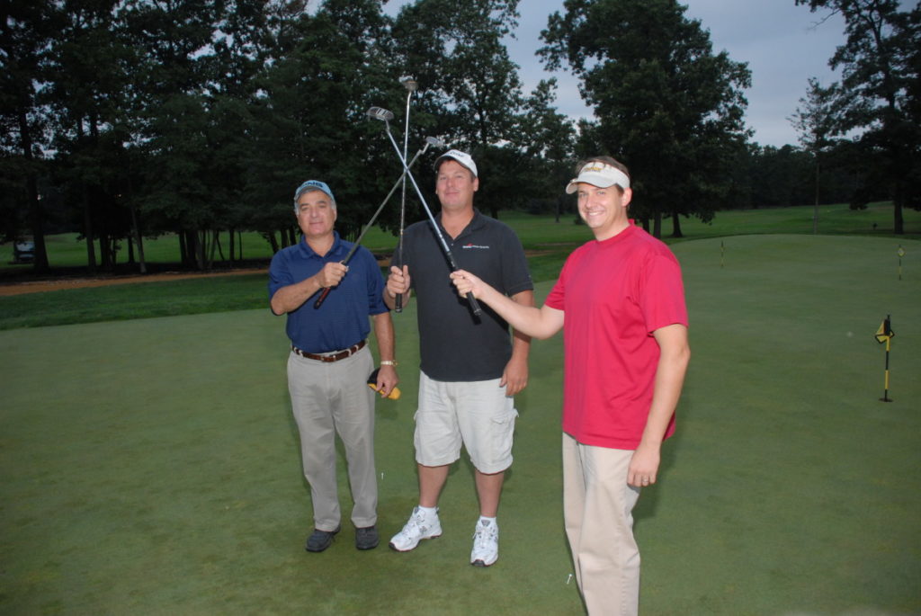 Golfers at WheatonArts Golf Classic