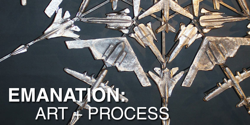 "Emanation: Art + Process" Banner