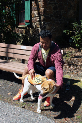 Man and his Adoptable Dog from CCSPCA