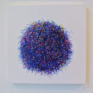 Danielle Burske Ink on Panel Art