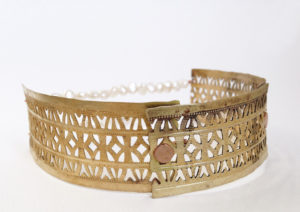 Gold Neck Cuff by Katie VanVliet