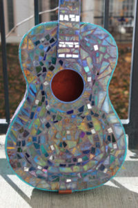 Mosaic Guitar by Meagan Corrado