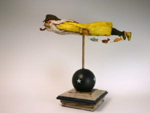 Mark Bair Wooden Sculpture