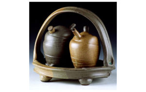 2 Ceramic Jugs by Pam Cummings