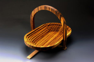 Donald DeVeny Wooden Basket