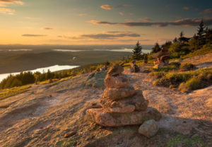 Rocky Trail on a mountain photograph by Paul Grecian