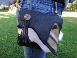 Leather bag by Lisa Green