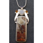 Mixed Media Pendant by James Hemmel