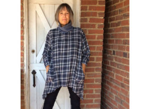 Gretchen Hulse Long Blue Knit