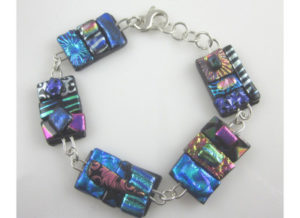 Mixed Media Bracelet by Pamela Iobst