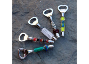 Mixed Media Bottle Openers by Diana Koziupa