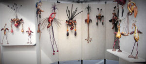 Booth showcasing the work of Robert Lehman