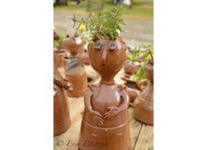 Ceramic Flower Pot by Tessa Peterzak