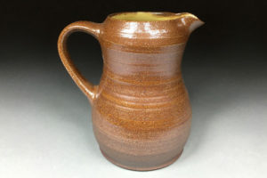 Brown Ceramic Vase by Eric Rempe