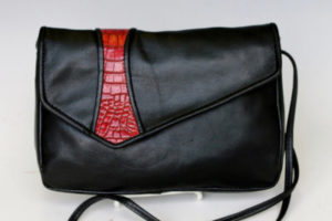 Black Leather Bag by Clay Rosenbarker