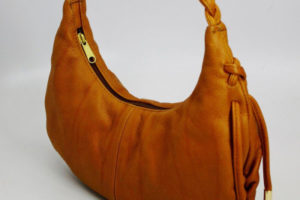 Brown Leather Bag by Clay Rosenbarker