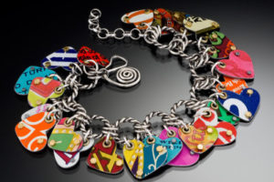 Mixed Media Bracelet by Beth Taylor