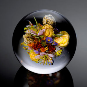 Flowers, Fruit, and Nuts Paperweight