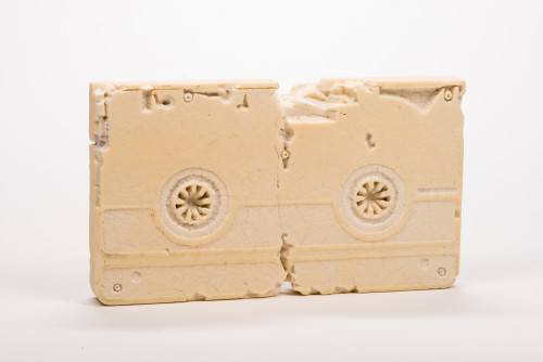Cream VHS Cartridge