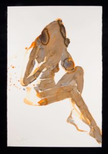 Watercolor on Paper by Eric Fischl