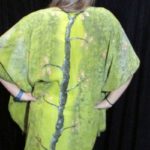 Green Silk Shirt by Debrah Block Krol