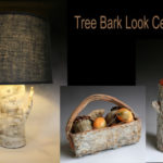 Ceramic Tree Bark by Janice Chassier