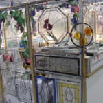 A collection of stained glass work by Dennis Christie