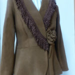 Brown Cardigan by Marie Crescenz
